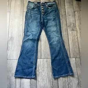 Women’s Vigoss Boot Cut Flare Jeans Size 12